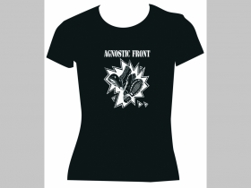 Agnostic Front čierne dámske tričko 100%bavlna